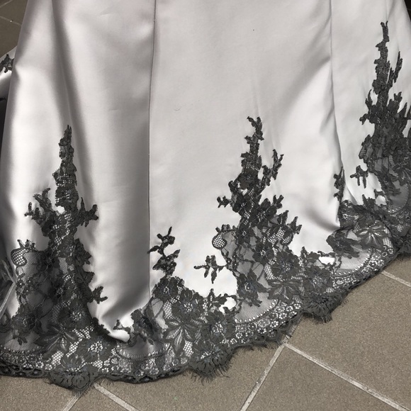 Elegant long evening dress - Picture 6 of 7